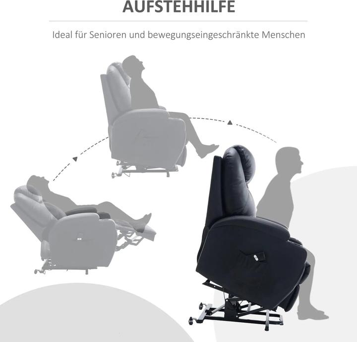 Immagine prodotto Homcom Massagesessel mit Liegefunktion