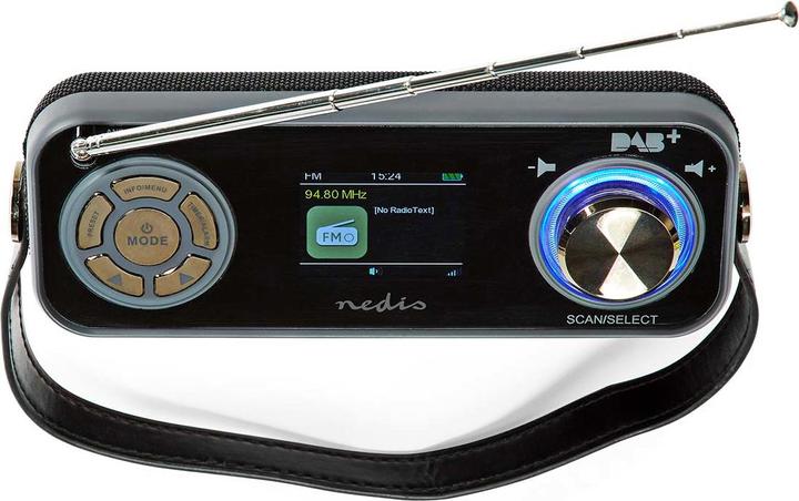 Produktbild Nedis DAB+ Radio (DAB+, FM, Bluetooth)