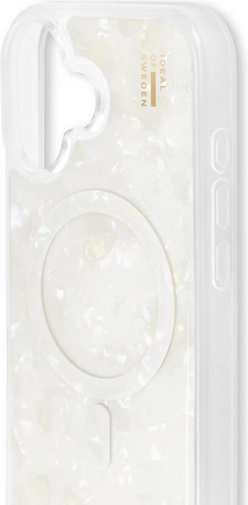 Produktbild iDeal Of Sweden Magsafe Designer Hard-Cover Pearlized White (Apple iPhone 16 Plus)