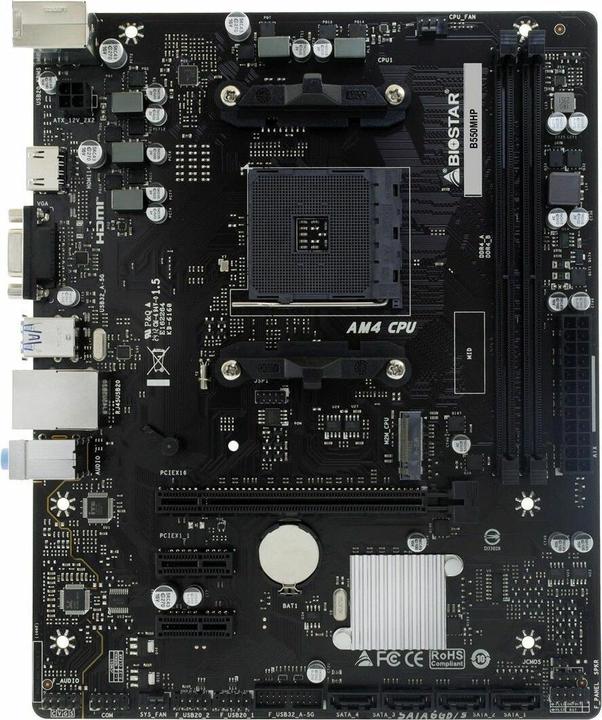 Productafbeelding Biostar B550MHP (AM4, AMD B550, mATX)