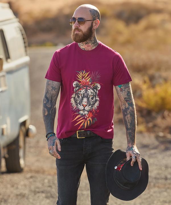 Produktbild Joe Browns Tropical Tiger Graphic Short Sleeve T-Shirt (L)