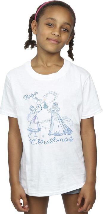 Image du produit Disney - T-shirt FROZEN MAGIC CHRISTMAS - Fille (140, 146)