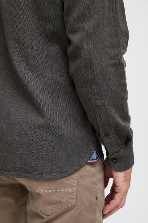 Produktbild FQ1924 FQSteven brushed twill LS shirt - Shirt - 21900516 (M)