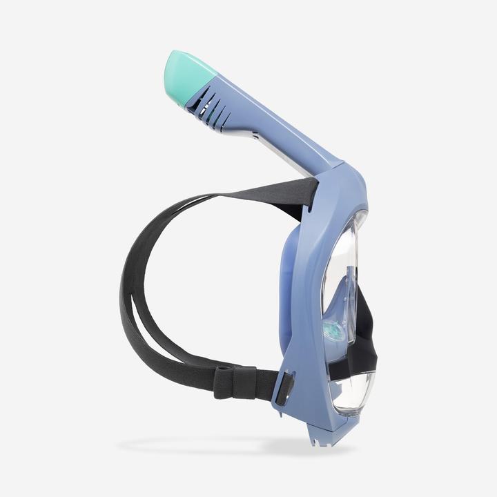 Immagine prodotto Subea Schnorchelmaske Easybreath Damen/Herren Tauchmaske 900 blaugrau