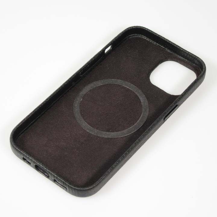 Immagine prodotto PhoneLook Copertina in pelle di vitello di lusso completamente granulata con pulsanti in metallo e MagSafe (Apple iPhone 15)