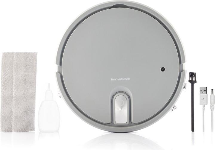 Image du produit InnovaGoods Aspirateur robot multifonctionnel et rechargeable (Robot d'aspiration et de nettoyage)