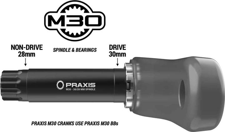 Actual product image Zayante Carbon M28/30 (165 mm)