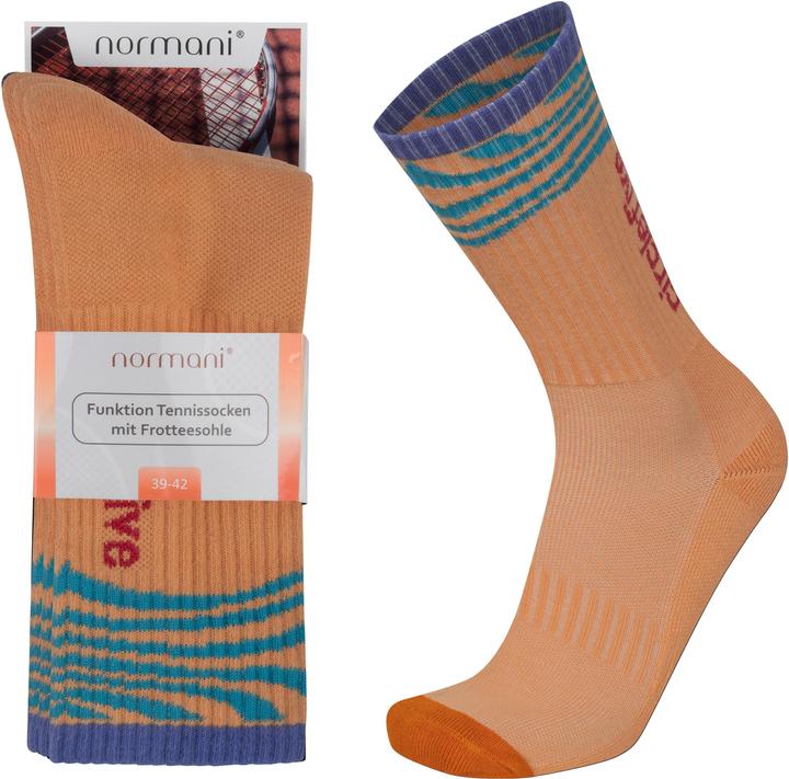 Normani 4 Funktions Tennissocken mit Frotteesohle - 9387