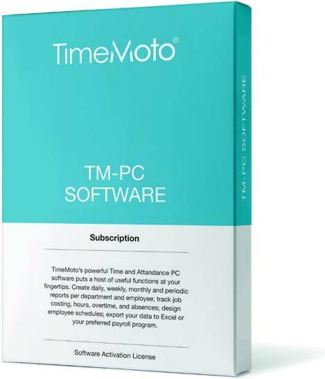 Safescan Logiciel TimeMoto PC Plus
