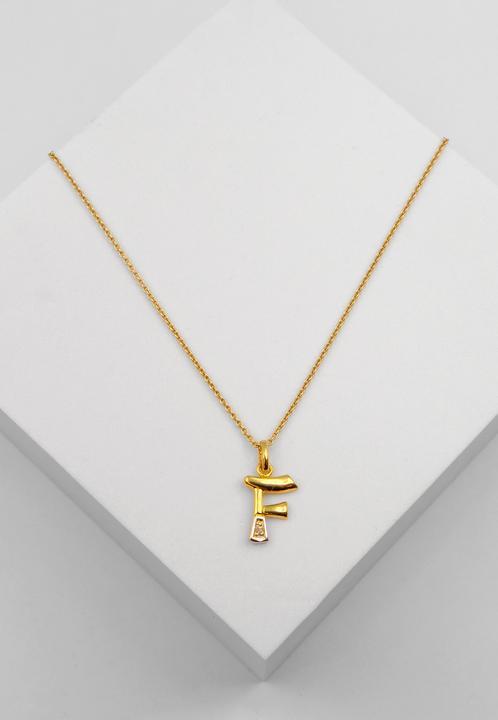 Produktbild Muau Buchstabe (750, Weissgold, 18K Gelbgold)