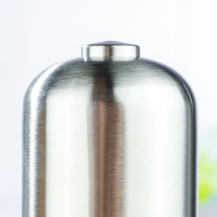 Image du produit Fs-Star Moulin à sel et à poivre électrique en acier inoxydable (Poivre, Sel)