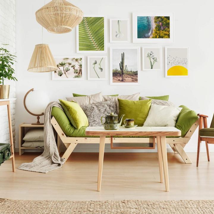 Actual product image Trenddeko Small succulents (80 x 60 cm)