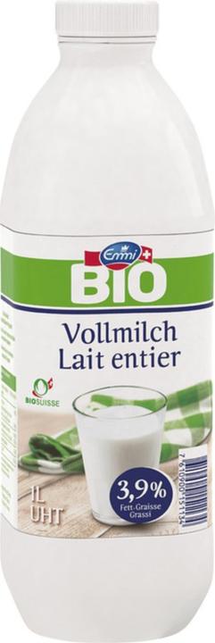 Emmi Bio Vollmilch 3,9%, UHT 023991 1 l, 6 Stk. (6 x 100 cl)