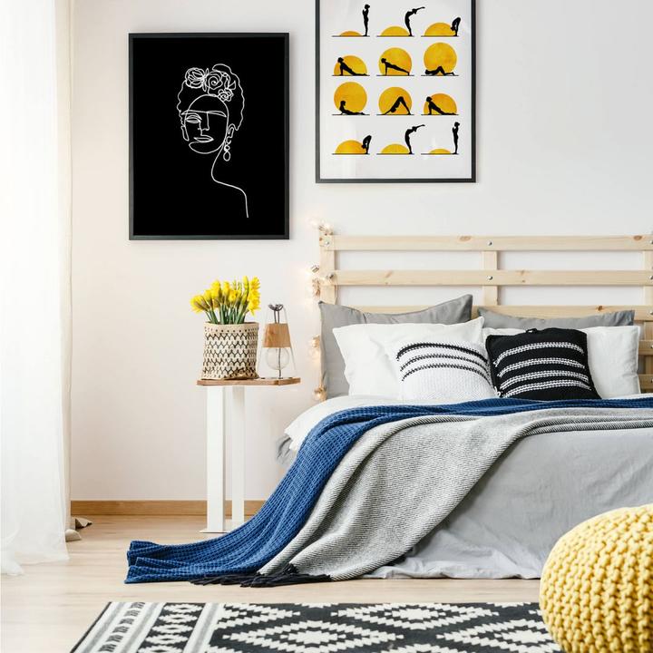 Immagine prodotto Trenddeko Yoga Il saluto al sole (24 x 30 cm)