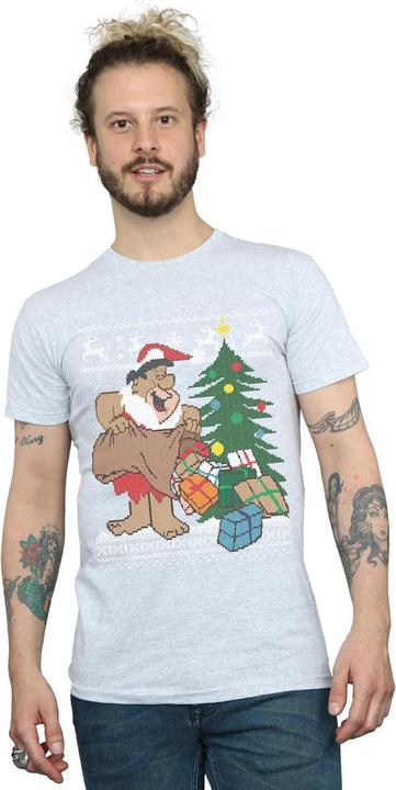 Produktbild The Flintstones Christmas Fair Isle TShirt (S)