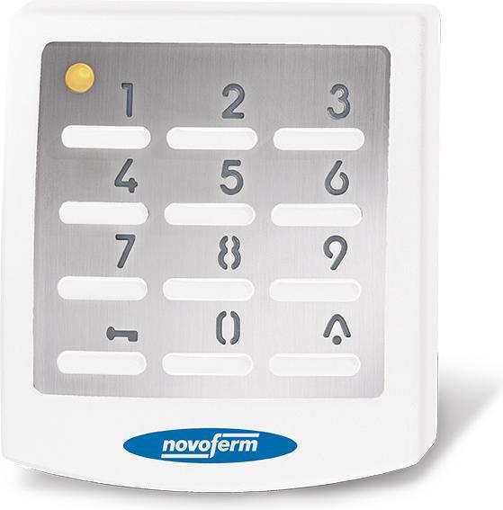 Produktbild Novoferm 80800409 Drucktaster / Funktaster Signal 218 | Taster UV-Beständig für 10 Codes mit beleuc