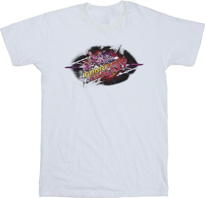 Actual product image Mens Guardians Of The Galaxy Group Pose T-Shirt (M)