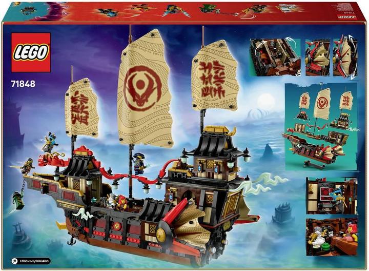 Immagine prodotto LEGO 71848 ® NINJAGO Der Tempel-Flugsegler (71848, LEGO Ninjago)
