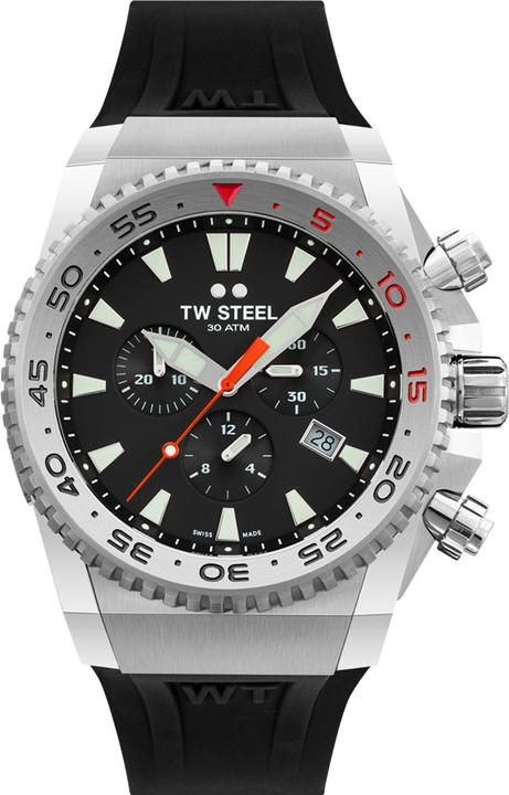 TW-Steel ACE400 Ace Diver Chronograph 44mm 30ATM (Chronograph, 44 mm)