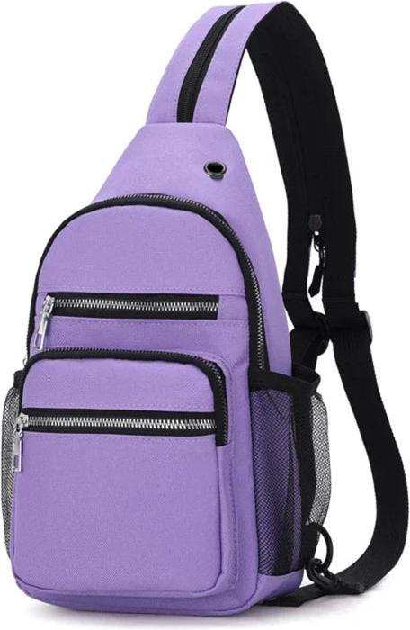 Only-Bags.Store Kleine Crossbody-Taschen Messenger-Taschen Sling-Brusttasche Mini-Reise-Sport-Schulter-Tasche Pack