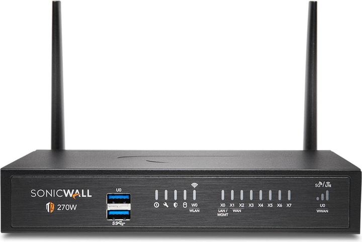 SonicWall Firewall TZ-270W TotalSecure Advanced Appliance, c/APSS, 1 anno