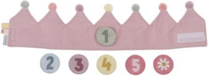 Produktbild Little Dutch Geburtstagskrone mit Zahlen pink