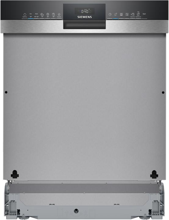 Actual product image Siemens iQ300, Semi-integrated dishwasher, 60 cm, Brushed steel, SN53ES04TE