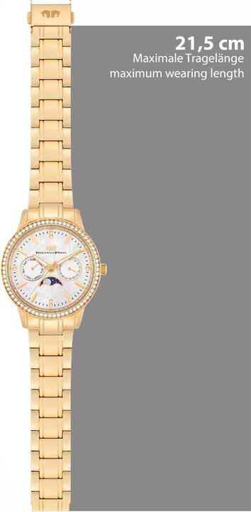 Image du produit Multifonctions Amidala en acier inoxydable or jaune - 34118 (Montre analogique, 38 mm)
