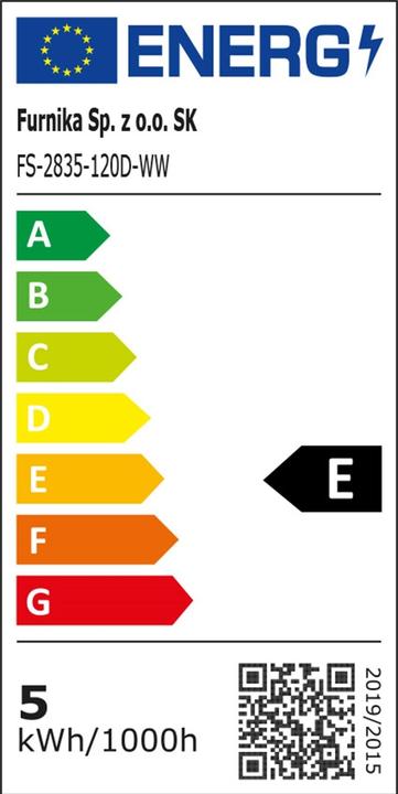 Energy Label Nino Leuchten Self (1200 lm)