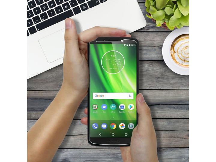 Immagine prodotto Screenguard Motorola Moto G6 Plus Pellicola protettiva in vetro Custodia Design amichevole (1 Pezzo/i, Motorola Moto G6 Plus)