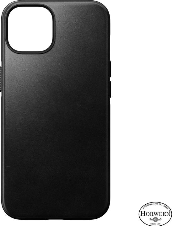 Immagine prodotto Nomad Cover posteriore in pelle moderna Horween per iPhone 14 Nero (Apple iPhone 14)
