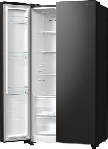 Image du produit Hisense RS711N4AFE - Americaanse Koelkast - Zwart (550 l)