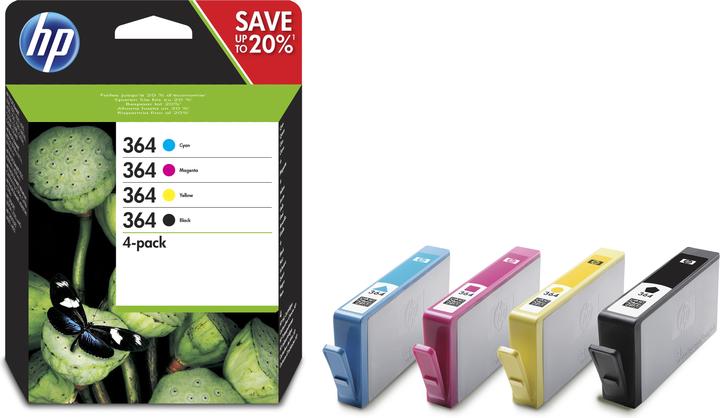 Actual product image HP 364 (M, C, FC, Y)