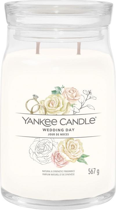 Actual product image Yankee Candle Scented Candle Wedding Day Signature Large Jar