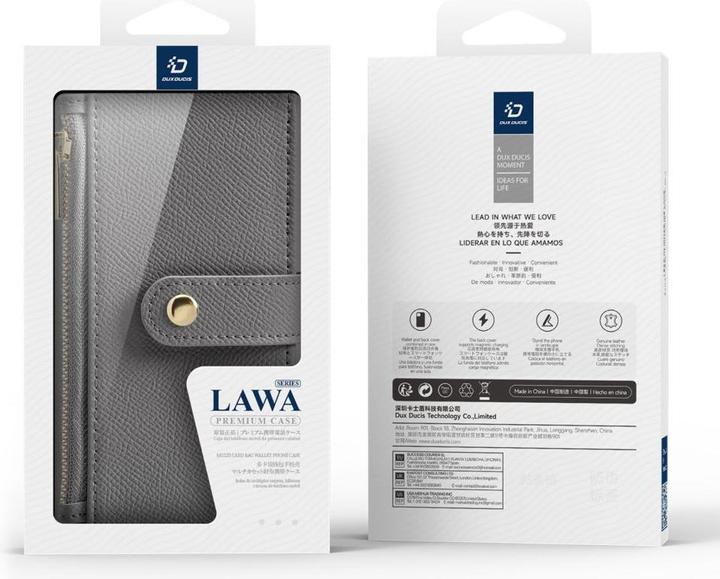 Produktbild Dux Ducis Lawa Series MagSafe Kunstleder Bookcover Hülle (Apple iPhone 16)