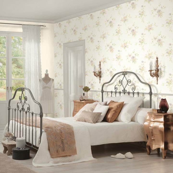 Image du produit A.S. Création Romantico romantique floral, lilas (53 x 1005 cm)