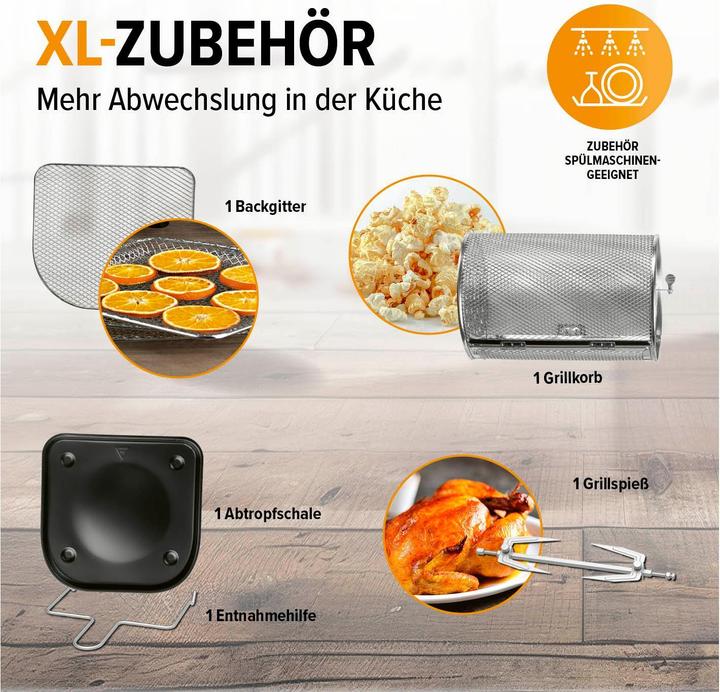 Produktbild Gourmetmaxx Heissluft-Fritteuse