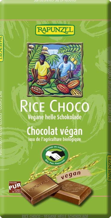 Produktbild Rapunzel Rice Choco helle Schokolade Bio (100 g)