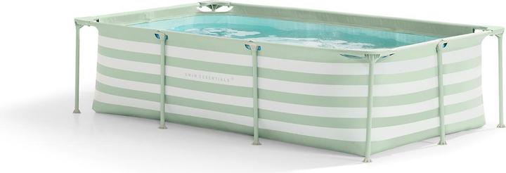 Produktbild Swim Essentials Grün gestreifter Luxus-Swimmingpool (260 x 160 x 65 cm)