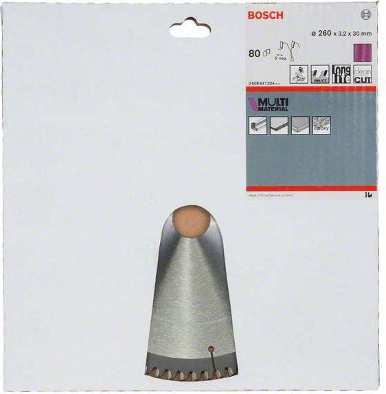 Produktbild Bosch Professional Zubehör PRO Multi Material Kreissägeblatt, 260 x 3,2 x 30 mm