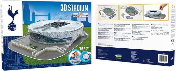 Image du produit Nanostad Puzzle 3D du stade de Tottenham Hotspur (75 pièces)