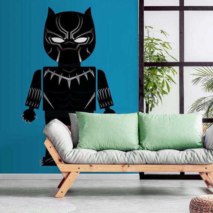 Actual product image Trenddeko Black Panther Toy (192 x 260 cm)