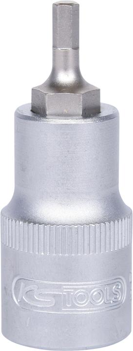 Produktbild KS Tools 1/2" Bit-Stecknuss kurz (4 mm)