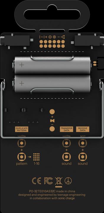 Image du produit Teenage Engineering PO-32 Opérateur de poche tonique