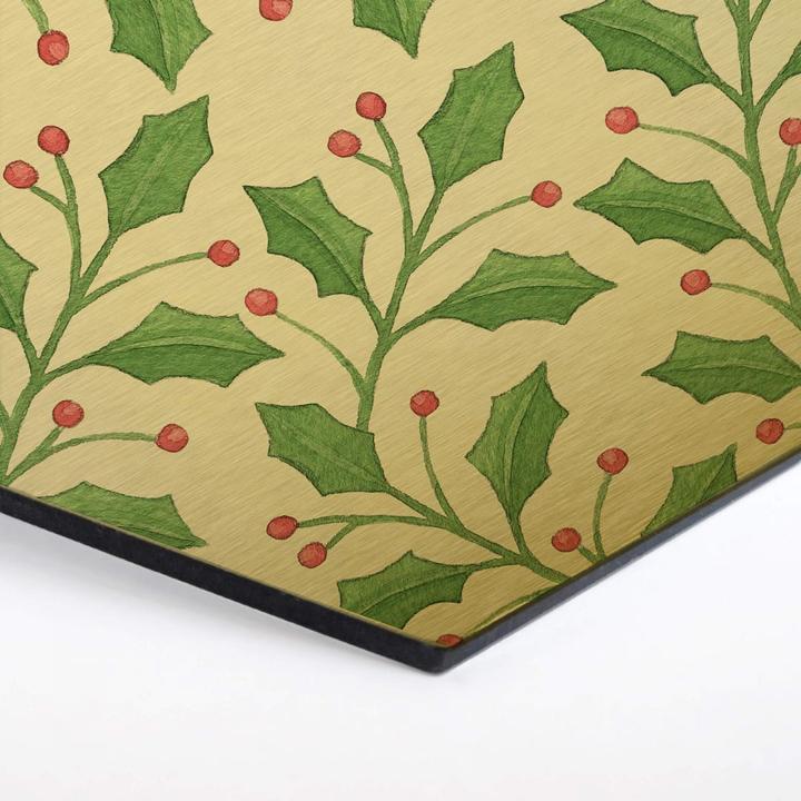 Image du produit Trenddeko Effet doré du gui (35 x 30 cm)