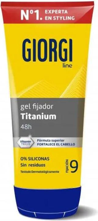 Giorgi Line Absolute Titanium Gel Fijador Indestructible N9 240ml (Gel coiffant, 240 ml)
