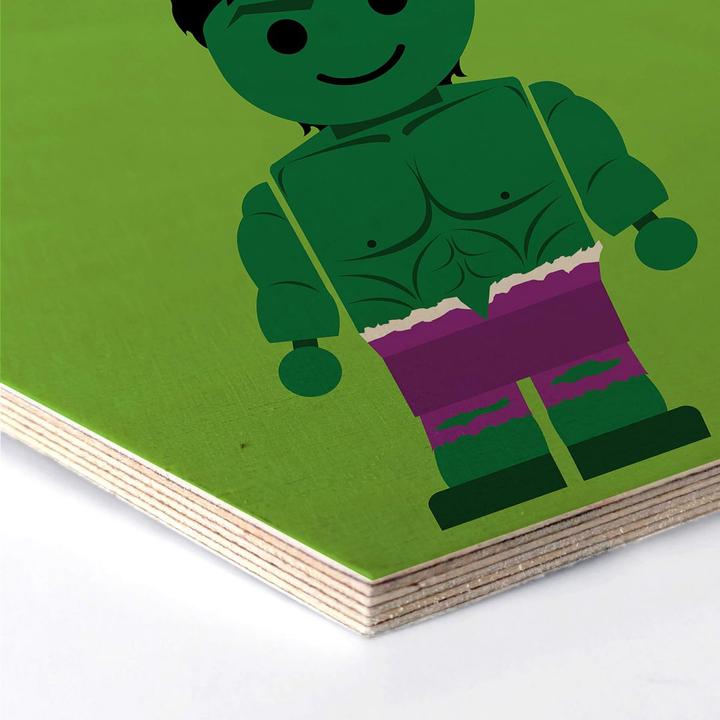 Actual product image Trenddeko The Hulk Toy (25 x 22 cm)