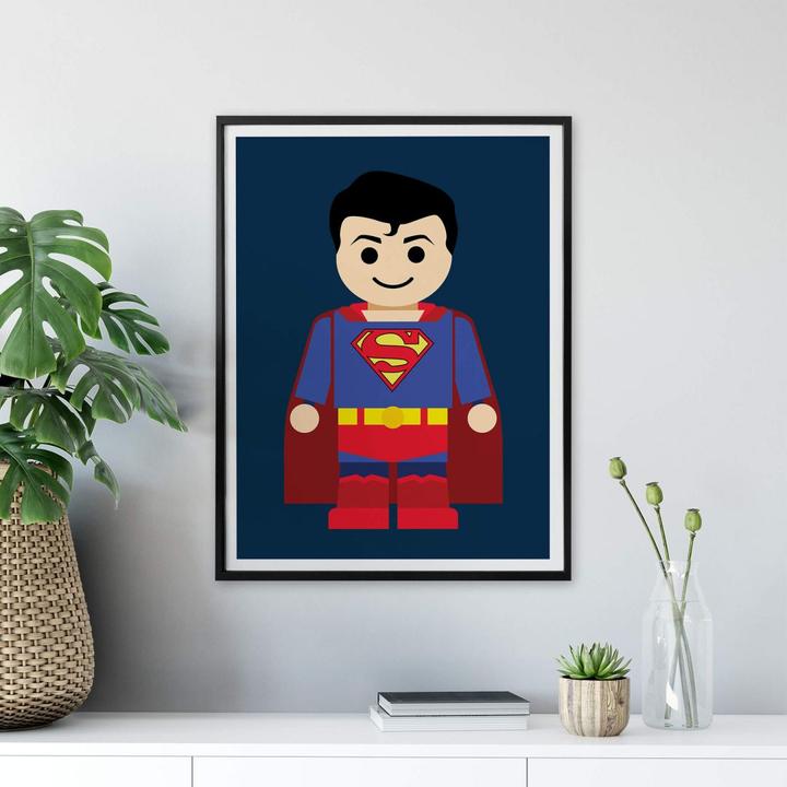 Produktbild Trenddeko Superman Spielzeug (80 x 100 cm)