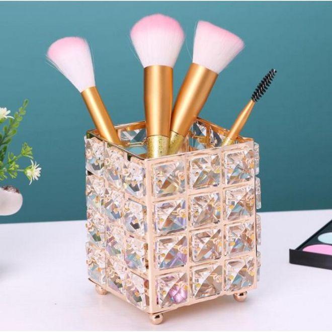 Image du produit MU Style Porte-pinceaux de maquillage en cristal