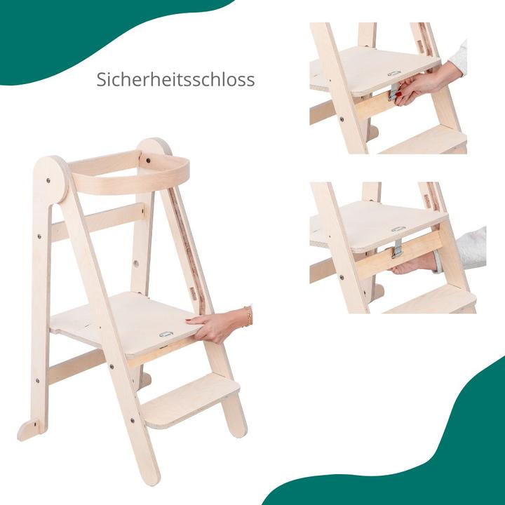 Actual product image MamaToyz Folding learning tower